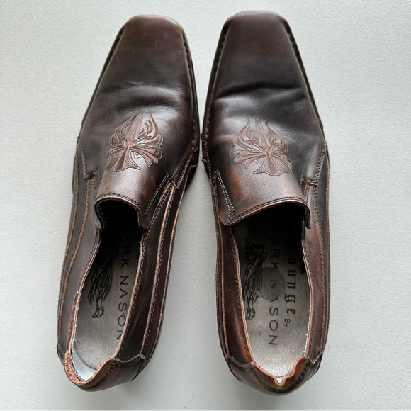 MARK NASON ‘U Rock’ Leather Loafers Men’s Size 9.5 - Picture 7 of 12